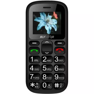 Aligator A321 Senior Dual SIM, sivo-crni + postolje za punjenje Aligator A321 Senior Dual SIM, sivo-crni + postolje za punjenje