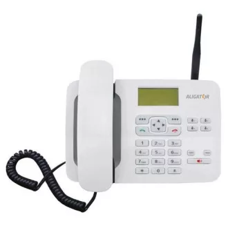 Aligator GSM stoni telefon T100, bijeli Aligator GSM stoni telefon T100, bijeli
