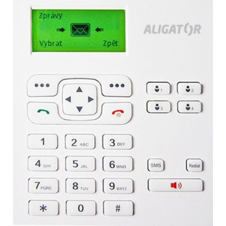 Aligator GSM stoni telefon T100, bijeli