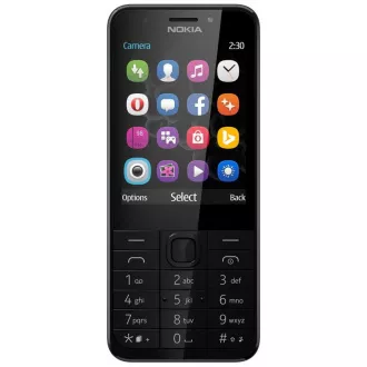 Nokia 230 Dual SIM, tamno srebrna