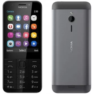 Nokia 230 Dual SIM, Srebrna Nokia 230 Dual SIM, Srebrna