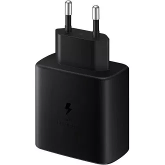 Samsung putni punjač EP-T4510XBE, brzo punjenje 45W, USB-C + USB-C podatkovni kabel, crni