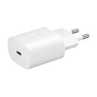Samsung putni punjač EP-TA800EWE, PD, Brzo punjenje, USB-C, 25 W, bijeli, (bulk)