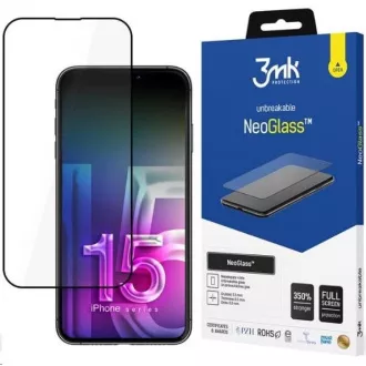 3mk NeoGlass Black za Apple iPhone 15 Pro Max 3mk NeoGlass Black za Apple iPhone 15 Pro Max
