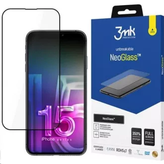 3mk NeoGlass Black za Apple iPhone 15 3mk NeoGlass Black za Apple iPhone 15