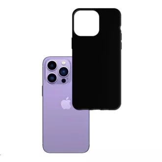 3mk zaštitna maska Matt za Apple iPhone 15 Pro, crna