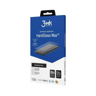 3mk HardGlass MAX Black za Apple iPhone 15 Pro 3mk HardGlass MAX Black za Apple iPhone 15 Pro