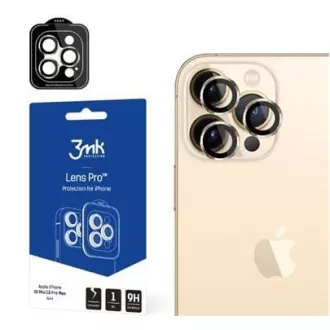 3mk Lens Protection Pro za Apple iPhone 15 Pro Max, tamno zlatna