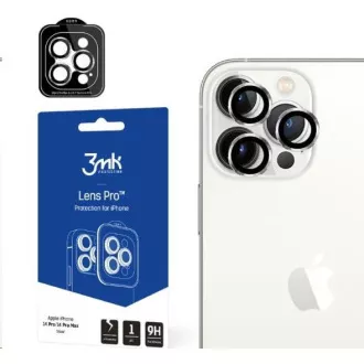 3mk Lens Protection Pro za Apple iPhone 15 Pro, srebrna