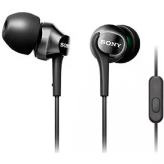 SONY stereo slušalice MDR-EX110AP, crne SONY stereo slušalice MDR-EX110AP, crne