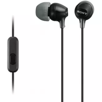 SONY stereo slušalice MDR-EX15AP, crne