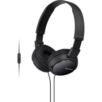 SONY stereo slušalice MDR-ZX110AP, crne SONY stereo slušalice MDR-ZX110AP, crne