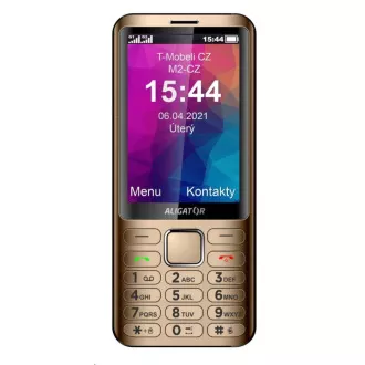 Alligator D950 Dual SIM, zlatni Alligator D950 Dual SIM, zlatni