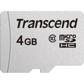 TRANSCEND MicroSDHC kartica 4GB 300S, klasa 10, bez adaptera