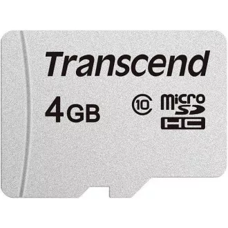 TRANSCEND MicroSDHC kartica 4GB 300S, klasa 10, bez adaptera