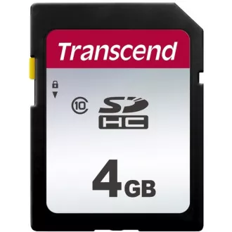 TRANSCEND SDHC kartica 4 GB 300S, klasa 10 (R: 95 / W: 45 MB / s)