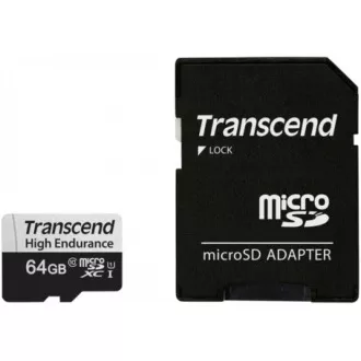 TRANSCEND MicroSDXC kartica 64GB 350V, visoka izdržljivost
