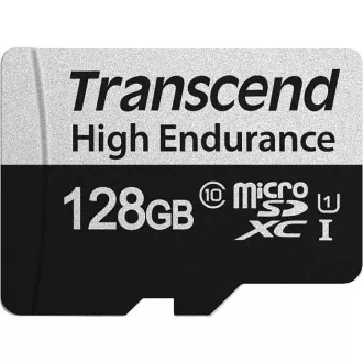 TRANSCEND MicroSDXC kartica 128GB 350V, visoka izdržljivost