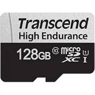 TRANSCEND MicroSDXC kartica 128GB 350V, visoka izdržljivost