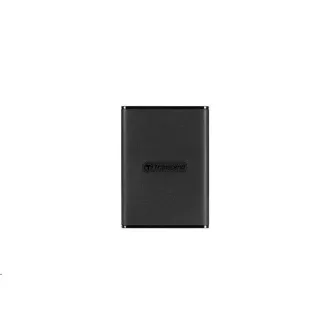 TRANSCEND vanjski SSD ESD270C 500GB, prijenosni, USB 3.1 Gen.2, tip C & A, dva kabela 520/460 MB/s, crni