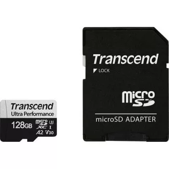 TRANSCEND MicroSDXC kartica 128 GB 340S, UHS-I U3 A2 Ultra Performance 160/125 MB / s