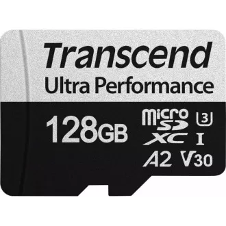 TRANSCEND MicroSDXC kartica 128 GB 340S, UHS-I U3 A2 Ultra Performance 160/125 MB / s