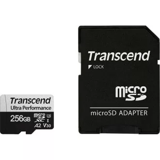 TRANSCEND MicroSDXC kartica 256 GB 340S, UHS-I U3 A2 Ultra Performance 160/125 MB / s