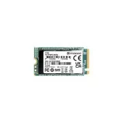 TRANSCEND SSD 400S 256GB, M.2 2242, PCIe Gen3x4, NVMe, 3D TLC, bez DRAM-a