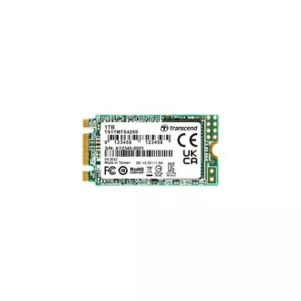 TRANSCEND SSD 425S 1TB, M.2 2242 SSD, SATA3 B+M ključ, TLC TRANSCEND SSD 425S 1TB, M.2 2242 SSD, SATA3 B+M ključ, TLC