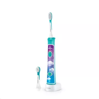 Philips HX6322/04 Sonicare for Kids, četkica za zube, dječja, 62000 vibracija/min, 2 načina čišćenja, Bluetooth, aqua Philips HX6322/04 Sonicare for Kids, četkica za zube, dječja, 62000 vibracija/min, 2 načina čišćenja, Bluetooth, aqua