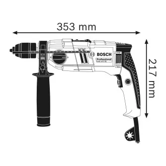 Bosch GSB 18-2 RE udarna bušilica, 800 W, zid 18 / 14 mm, drvo 35 / 22 mm