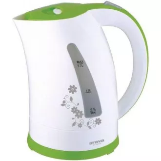 Orava VK-3417 G električno kuhalo za vodu, 2000 W, 1,7 l, automatsko isključivanje, bijelo/zeleno