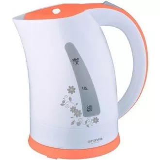 Orava VK-3417 G električno kuhalo za vodu, 2000 W, 1,7 l, automatsko isključivanje, bijelo/zeleno