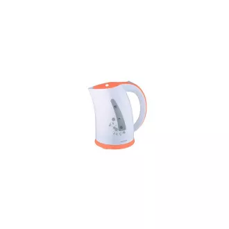 Orava VK-3417 P električno kuhalo za vodu, 2000 W, 1,7 l, automatsko isključivanje, bijelo/narančasto