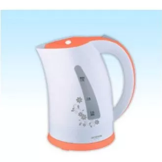 Orava VK-3417 P električno kuhalo za vodu, 2000 W, 1,7 l, automatsko isključivanje, bijelo/narančasto