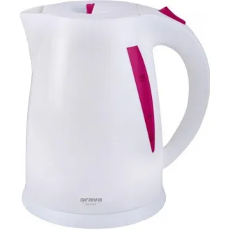 ORAVA VK-3117 R električno kuhalo za vodu, 2000 W, 1,7 l, automatsko isključivanje, roza / bijela