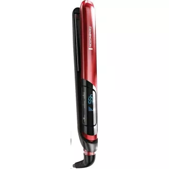Remington S9600 pegla za kosu, brzo zagrijavanje, kontrola temperature, automatsko isključivanje, crvena Remington S9600 pegla za kosu, brzo zagrijavanje, kontrola temperature, automatsko isključivanje, crvena