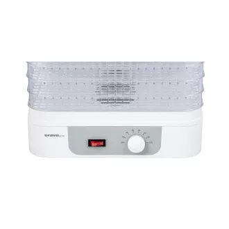 Orava SU-102 sušara za voće i povrće, 230 W, 5 rešetki, 55 dB, kontrola temperature, bijela