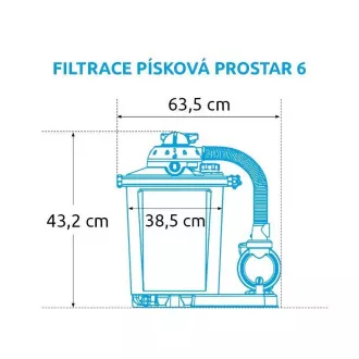 Marimex ProStar 6 pješčana filtracija Marimex ProStar 6 pješčana filtracija