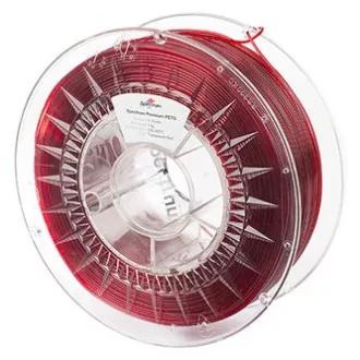 Spectrum Filament Premium PET-G 1000g, prozirno crveni
