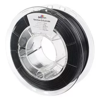 Spectrum filament S-Flex 90A 250g, tamno crna