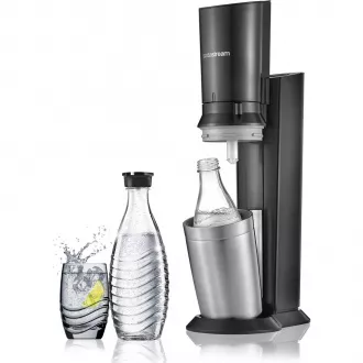 Crystal Black / Metalni aparat za vodu SODA