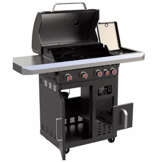 Landmann Plinski roštilj FRYTON COOK PTS 4.1 (15.0 kW) rešetka od lijevanog željeza s fritezom Landmann Plinski roštilj FRYTON COOK PTS 4.1 (15.0 kW) rešetka od lijevanog željeza s fritezom