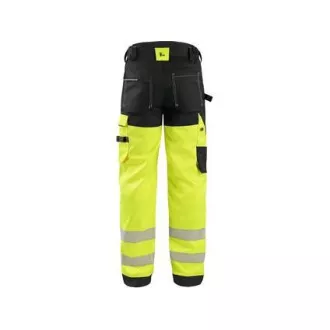CXS BENSON hlače upozorenja, muške, žuto-crne, vel.50