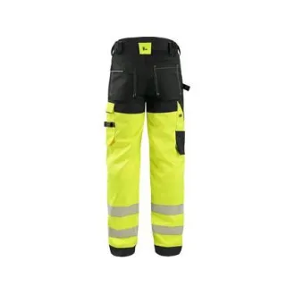 CXS BENSON hlače upozorenja, muške, žuto-crne, vel.52