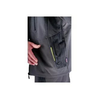 OLZA softshell jakna siva XL