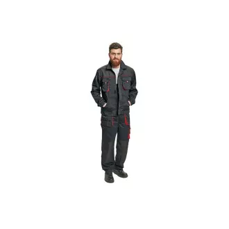 FF CARL BE-01-002 jakna crvena/crna 56