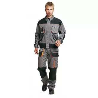 FF CARL BE-01-002 jakna crna/crvena 52