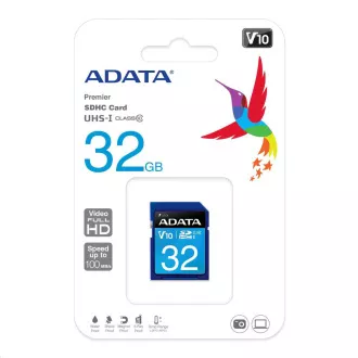 ADATA SDHC kartica 32GB Premier UHS-I Class 10 ADATA SDHC kartica 32GB Premier UHS-I Class 10