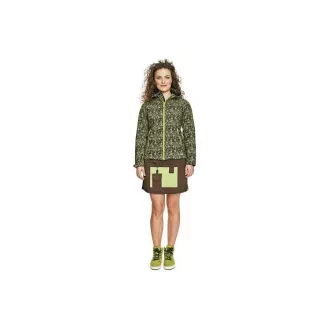 YOWIE ispis.meki. jakna smeđa / zelena XL YOWIE ispis.meki. jakna smeđa / zelena XL